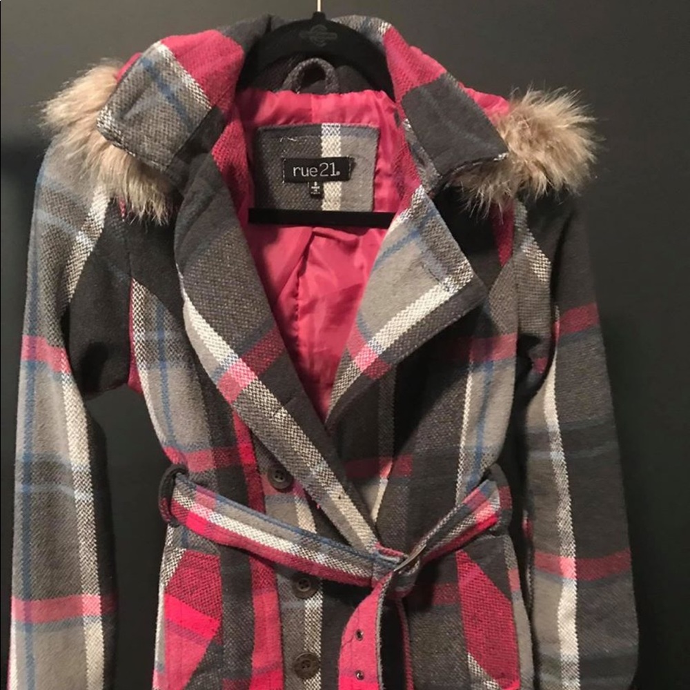 Pink/grey jacket